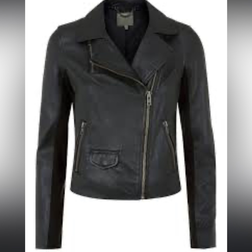 Muubaa Leather Jacket Evendene